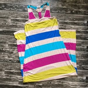 Calvin Klein racerback maxi dress